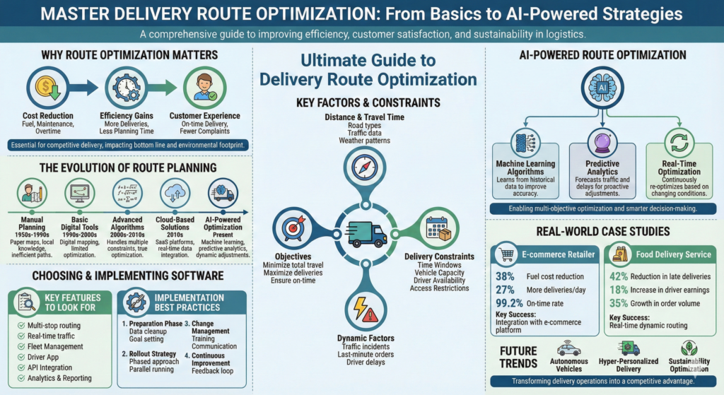 Ultimate Guide to Delivery Route Optimization
